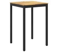 vidaXL Tavolo Bar da Giardino Bianco e Nero 70 x 68,5 x 105 cm