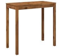 vidaXL Tavolo Bar da Giardino Naturale 108,5 x 55 x 105 cm