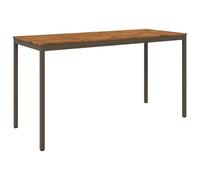 vidaXL Tavolo Bar da Giardino Naturale e Caffè 196 x 80,5 x 105 cm