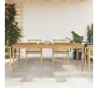 vidaXL Tavolo Batavia 200x100x75 cm in Legno Massello di Teak