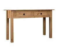 AX Consolle Tavolino 110x40x72cm Soggiorno Salotto Rustico Naturale Legno 282679