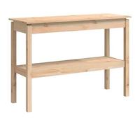 VIDAXL - Tavolo Consolle 110x40x75 Cm In Legno Massello Di Pino