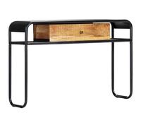 VIDAXL - Tavolo Consolle 118x30x75 Cm In Legno Massello Di Mango