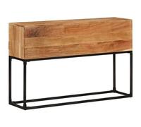 VIDAXL - Tavolo Consolle 120x30x75 Cm In Legno Massello Di Acacia