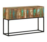 VIDAXL - Tavolo Consolle 120x30x75 Cm In Legno Massello Di Recupero