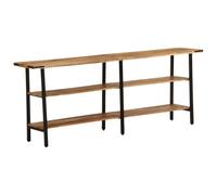 vidaXL Tavolo Consolle 180x35x70 cm in Legno Massello di Mango