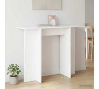 vidaXL Tavolo consolle Bianco 100 x 30 x 75 cm Legno ingegnerizzato, Tavolo d'ingresso elegante, console moderna dal design snello, complemento d'arredo per il soggiorno, esposizione funzionale