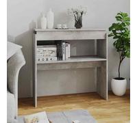 AX Consolle Tavolino Ingresso Grigio Cemento Corridoio 80x30x80cm Salotto 808318