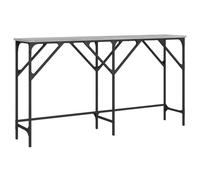 vidaXL Tavolo Consolle Grigio Sonoma 140x29x75 cm in Legno Multistrato