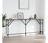 vidaXL Tavolo Consolle Grigio Sonoma 180x23x75 cm in Legno Multistrato