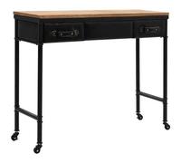 VIDAXL - Tavolo Consolle in MDF e Legno di Abete 100x33,5x80 cm