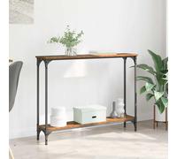 vidaXL Tavolo consolle Legno vecchio 100 x 22,5 x 75 cm