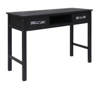 VIDAXL - Tavolo Consolle Nero 110x45x76 Cm In Legno