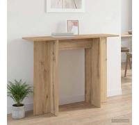 vidaXL Tavolo consolle Rovere Artigianale 100 x 30 x 75 cm, Tavolo d'ingresso elegante, console moderna dal design snello, complemento d'arredo per il soggiorno, esposizione funzionale
