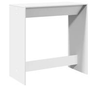vidaXL Tavolo da Bar Bianco 102x50x103,5 cm in Legno Multistrato