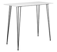 vidaXL Tavolo da Bar Bianco 120x60x105 cm