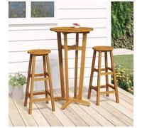 VIDAXL - Tavolo Da Bar Da Giardino 60x105 Cm Legno Massello Di Acacia