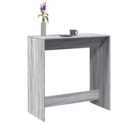 vidaXL Tavolo da Bar Grigio Sonoma 102x50x103,5cm in Legno Multistrato