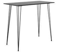VIDAXL - Tavolo Da Bar Nero 120x60x96 Cm