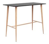 VIDAXL - Tavolo Da Bar Nero 120x60x96 Cm