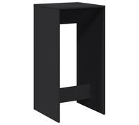 vidaXL Tavolo da Bar Nero 51x50x103,5 cm in Legno Multistrato
