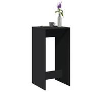 vidaXL Tavolo da Bar Nero 51x50x103,5 cm in Legno Multistrato