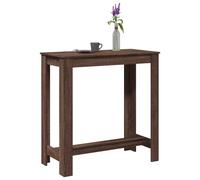 vidaXL Tavolo da Bar Rovere Marrone 102x50x103,5 cm Legno Multistrato