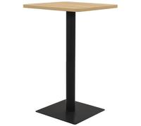 VIDAXL - Tavolo Da Bistrot Colore Rovere 78,5x78,5x107 Cm
