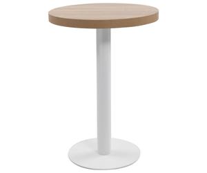 vidaXL Tavolo da Bistrot Marrone Chiaro 60 cm in MDF