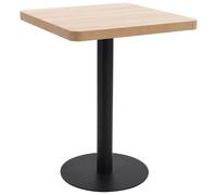 vidaXL Tavolo da Bistrot Marrone Chiaro 60X60 cm in MDF