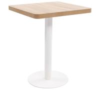 vidaXL Tavolo da Bistrot Marrone Chiaro 60x60 cm in MDF