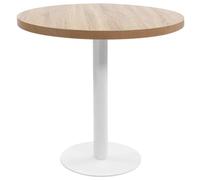 vidaXL Tavolo da Bistrot Marrone Chiaro 80 cm in MDF