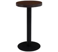 VIDAXL - Tavolo Da Bistrot Marrone Scuro 40 Cm In Mdf