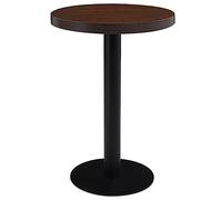 vidaXL Tavolo da Bistrot Marrone Scuro 60 cm in MDF
