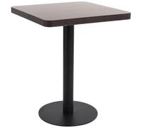vidaXL Tavolo da Bistrot Marrone Scuro 60x60 cm in MDF