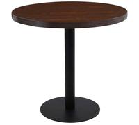 vidaXL Tavolo da Bistrot Marrone Scuro 80 cm in MDF