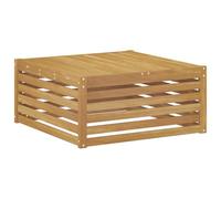 vidaXL Tavolo da Esterno Legno di Acacia Massello Bianco, Mobili da balcone eleganti, per giardino moderno, resistenti alle intemperie, facili da pulire, design modulare