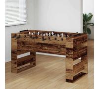 vidaXL Tavolo da Foosball Legno vecchio 146,5 x 74 x 85 cm