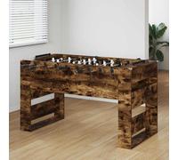 vidaXL Tavolo da Foosball Quercia Affumicata 146,5 x 74 x 85 cm