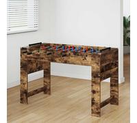 vidaXL Tavolo da Foosball Rovere fumé 125 x 60,5 x 80 cm