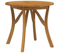 vidaXL Tavolo da Giardino Ø 85 cm Legno Massello di Acacia