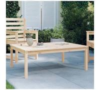 VIDAXL - Tavolo Da Giardino 121x82,5x45 Cm In Legno Massello Di Pino