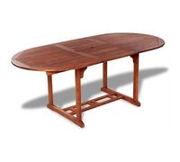 vidaXL Tavolo da Giardino 200x100x75 cm in Legno di Acacia