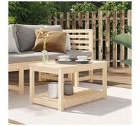 VIDAXL - Tavolo Da Giardino 82,5x50,5x45 Cm In Legno Massello Di Pino