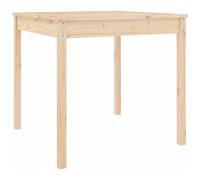 vidaXL Tavolo da Giardino 82,5x82,5x76 cm in Legno Massello di Pino