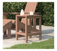 vidaXL Tavolo da Giardino Adirondack Marrone 38x38x46 cm HDPE