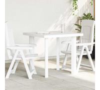 vidaXL Tavolo da Giardino Bianco 78x75x72 cm in Plastica