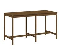 Tavolo da giardino miele 203,5x90x110cm legno massello di pino