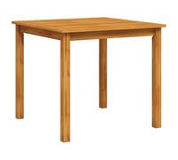 vidaXL Tavolo da Giardino Tavolino da Esterni Tavola per Patio Arredo da Giardino Mobili da Esterni 85x85x74 cm Legno Massello di Acacia
