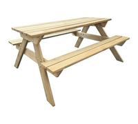 vidaXL - Tavolo Da Picnic In Legno 150 X 135 71,5 Cm